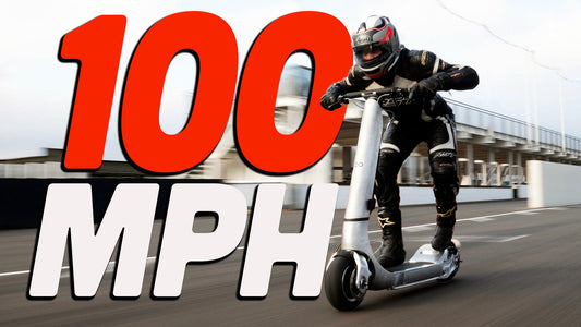 This Wild eScooter Can Go 100 MPH