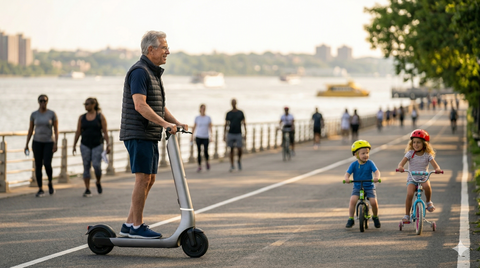 Considerations for Older E-Scooter Riders