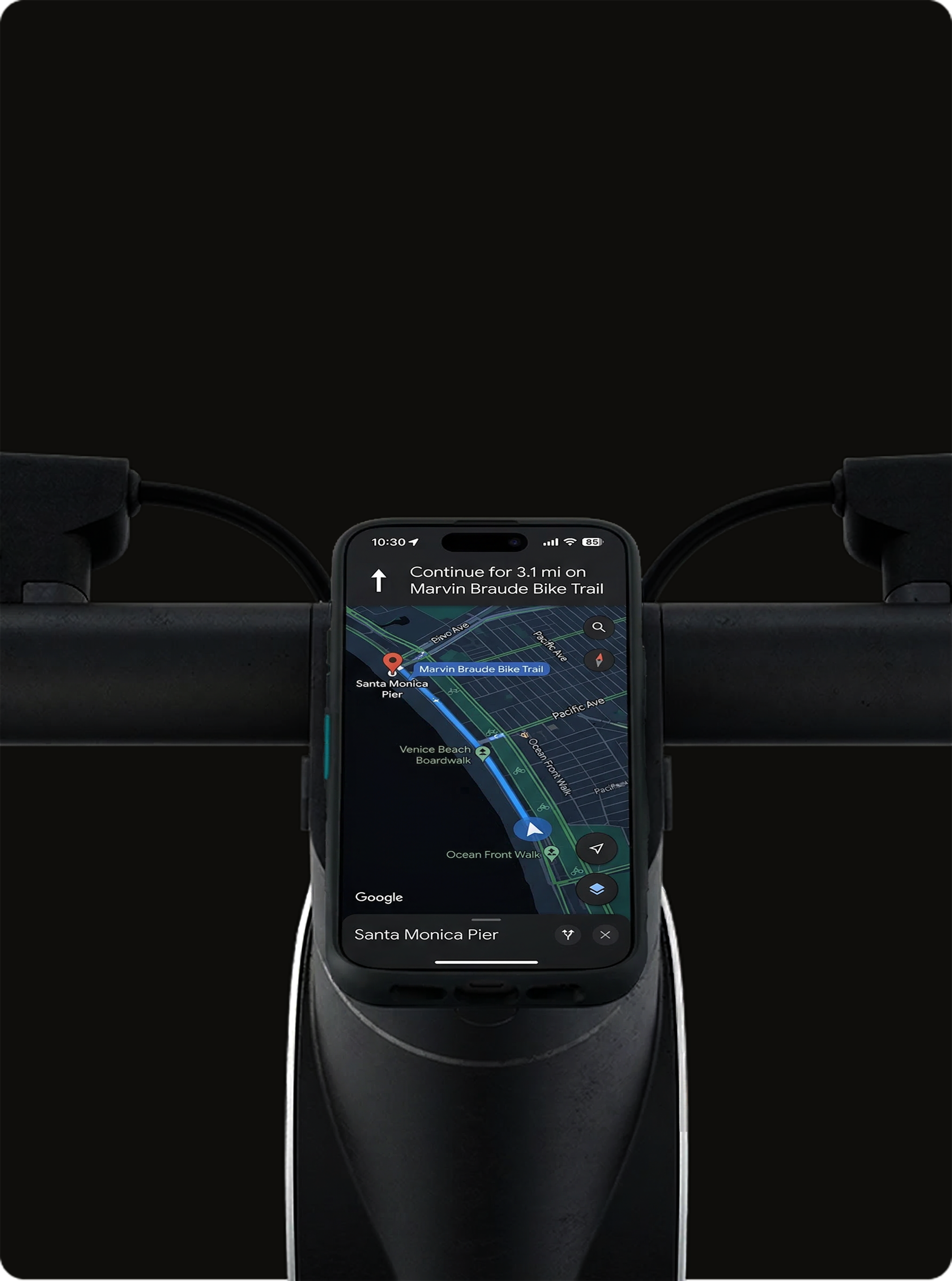 Built-In Phone Mount