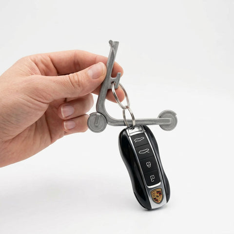 Minibo Aluminium 3D Printed Keyring